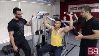 How to- SHOULDER PRESS using a Machine! (Hindi / Punjabi)