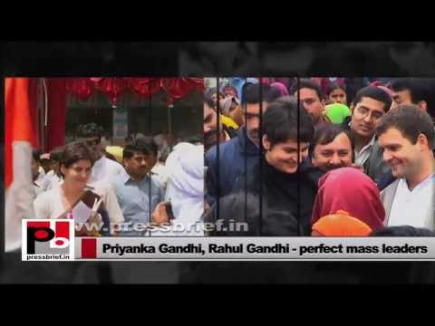 Rahul Gandhi and Priyanka Gandhi -- Efficient and energetic Congress leaders