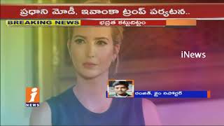 High Security Beefed For Ivanka Trump &PM Modi Visits Hyderabad |IB Warns To TS Police| iNews