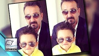 Sanjay Dutt's Cute SELFIE With Son Shahraan