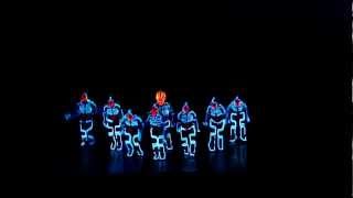 Amazing Tron Dance Performed
