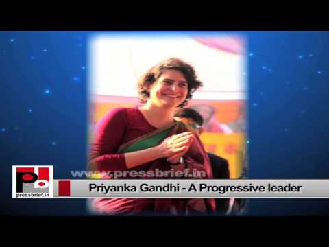 Young Priyanka Gandhi Vadra, charismatic leader who easily strikes chord with the masses