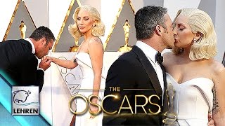 'Oscars 2016' Lady Gaga & Taylor Kinney HOT PDA