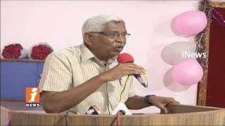 TJAC Chairman Kodandaram Lanches Camread Magdham Mini Hall | Hyderabad | iNews