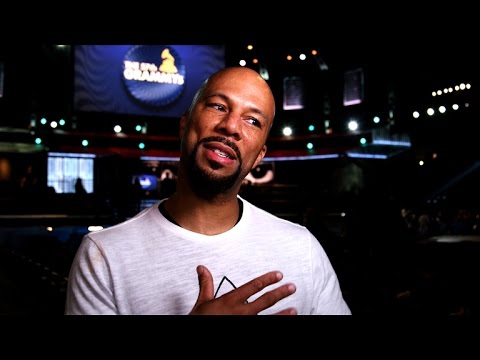 Backstage Grammy Interview with artist Common