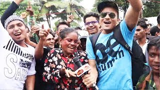 Salman FANS Dance And Celebrate Eid Outside Galaxy Apartment