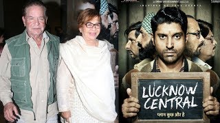 Salman's Father Salim Khan & Mother Helen At Lucknow Central Special Screening