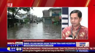 BMKG: Jakarta Masih Diguyur Hujan Hingga Tiga Hari Kedepan