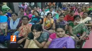 Social Welfare Residential School Contract Teachers Demands Regulation In Telangana | iNews