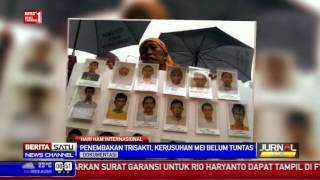 Banyak Kasus HAM di Indonesia Belum Tuntas