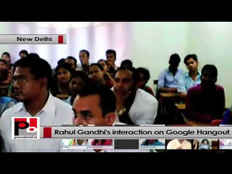 Rahul Gandhi- Congress party has given the tools like RTI, MNREGA