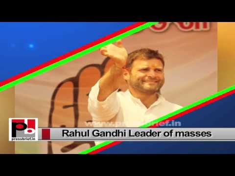 Rahul Gandhi-Young Congress leader with modern vision and progressive ideas