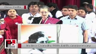 'Maa tujhe Salam' Indira Gandhi still the mother of the country - Sonia Gandhi Politics Video