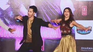 Varun Dhawan & Alia Bhatt LIVE DANCE On 'TAMMA TAMMA' At Song Launch | Badrinath Ki Dulhania
