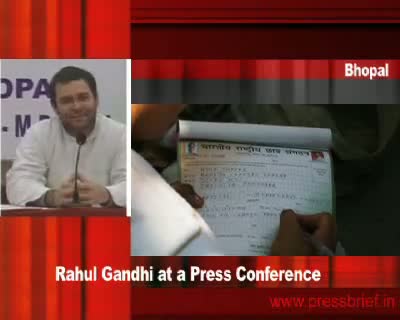 Rahul Gandhi in Bhopal (Part 5), 19th January 2010
