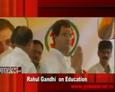 Rahul Gandhi On Education