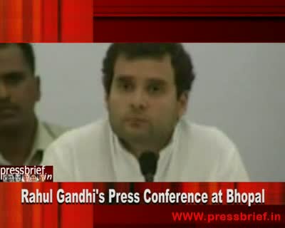 Rahul Gandhi in Bhopal (MP) Part 02,6th October 2010