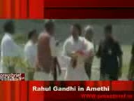 Rahul Gandhi in Amethi March 26th, 2010