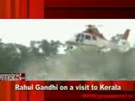 Rahul Gandhi on a visit to Kerala 2nd 10th May 2010
