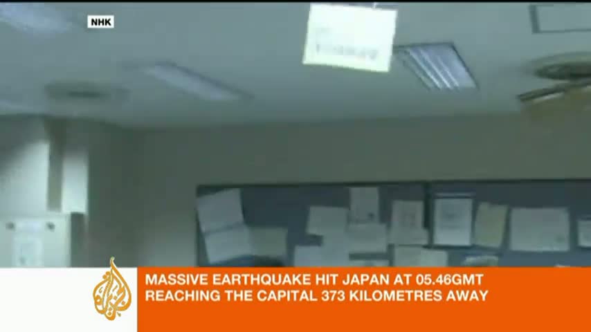 Devastating tsunami hits Japan 