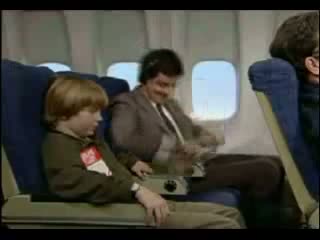 Mr Bean On Plane Rides Again funny comedy videos