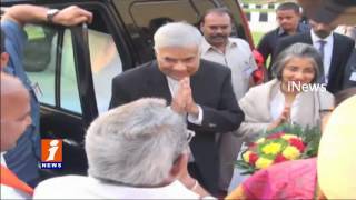 Sri Lankan PM Ranil Wickremesingh Arrives in Tirmula For Lord Venkateswara Darshan | iNews