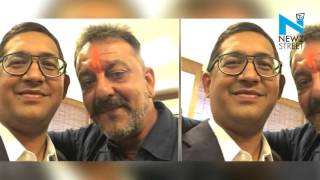Sanjay Dutt's first selfie after release isn't with his wife but lawyer