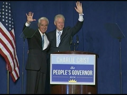 Bill Clinton Campaigns for Former Republican News Video