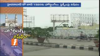 GHMC Ban On Flexes And Hoardings Till June 15th In Hyderabad | iNews