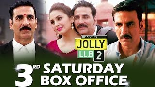 Akshay's Jolly LLB 2 - 3RD SATURDAY - BOX OFFICE COLLECTION - Steady Growth