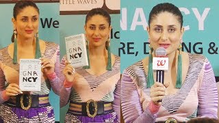 Stunning Kareena Kapoor Launches Books 'Pregnancy Notes' - Full Press Conference