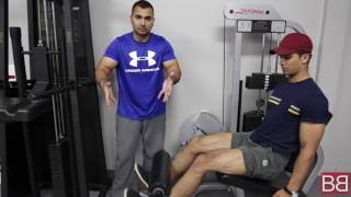How to- Do LEG EXTENSIONS for Awesome looking LEGS! (Hindi / Punjabi)