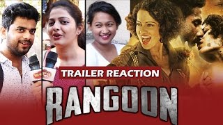 Rangoon TRAILER REACTION | FANS GO CRAZY | Shahid Kapoor, Kangana Ranaut, Saif Ali Khan