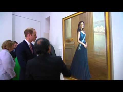 Raw- Royals Wrapping Up Australia Visit News Video