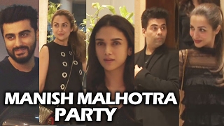 Manish Malhotra's Lakme Fahion Week Party 2017 | Arjun Kapoor, Malaika Arora, Karan Johar, Aditi Rao