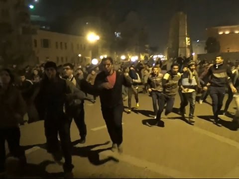 Raw- Clashes in Egypt After Mubarak Verdict News Video