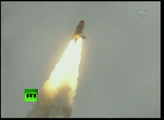 Space shuttle Atlantis final launch NASA video of last take-off