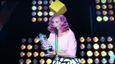 Katy Perry wins Best Video Of The Year - Video Music Awards 2011