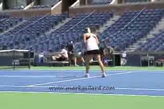 US Open 2011- Maria Sharapova Practice Session