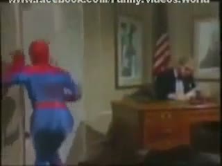 Spider Man Can't do pee