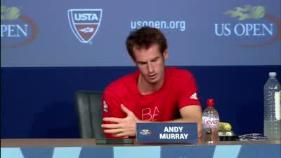 US Open 2011- Press Conferences- AndyMurray (First Round)