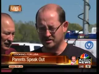 Lisa Irwin's parents appeal for safe return of daughter