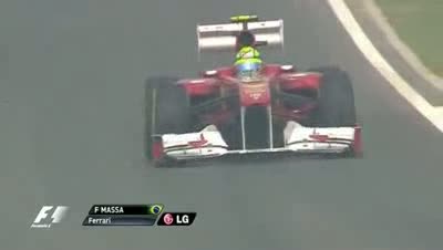 Felipe Massa Flexi Wing - Round 17 - India GP 2011 [HQ]