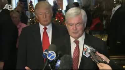 Gingrich Explains Backing of Trump-hosted Debate
