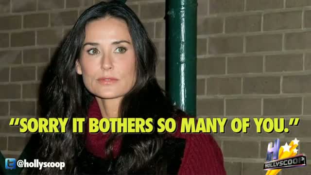 Demi Moore - I Dont Want to Change My Twitter Name, Damnit!
