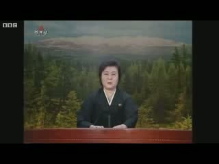 North Korean State TV announces Kim Jong Il's death