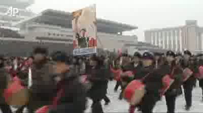 Rally to Support New N. Korean Leader