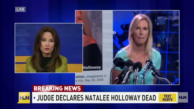 Natalee Holloway pronounced legally dead