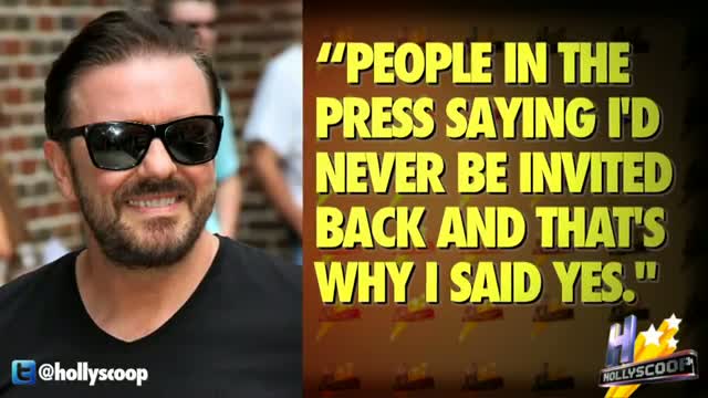 Why Ricky Gervais Accepted Offer to Host 2012 Golden Globes