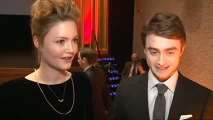 Daniel Radcliffe and Holliday Grainger on the Baftas